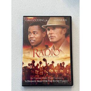 Radio 2003 DVD Drama Movie Cuba Gooding Jr Ed Harris Pre-Owned
